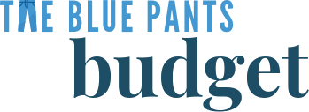 The Blue Pants Budget